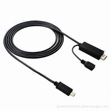 Micro USB to HDMI Male MHL Adapter Cable for Galaxy S3/Note 2
